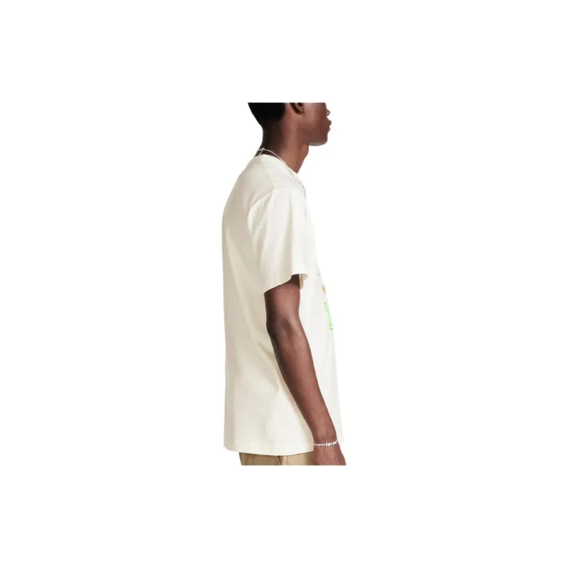 DIOR Relaxed Fit Bobby T Shirt T Shirt Men's Ivory White-4