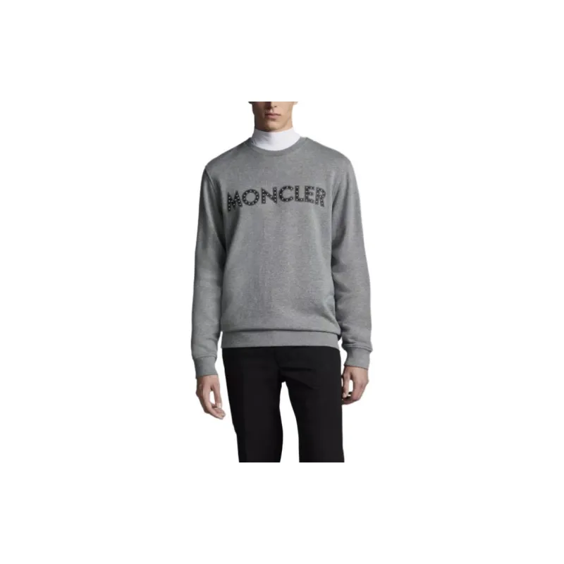 Moncler FW22 Sweatshirts Men Gray-1