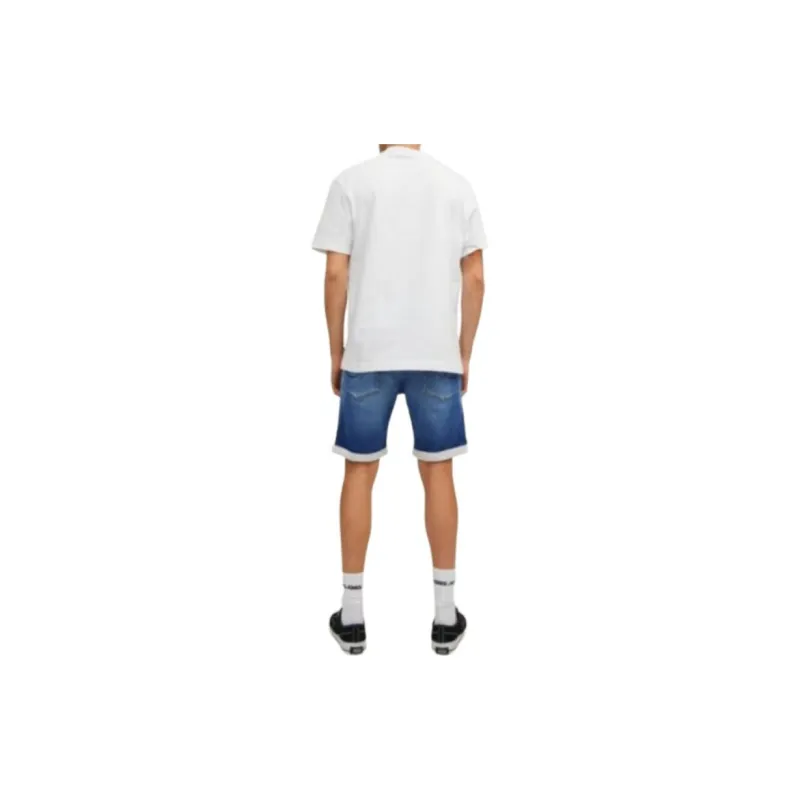 JACK JONES· Denim Shorts Men's Blue-3