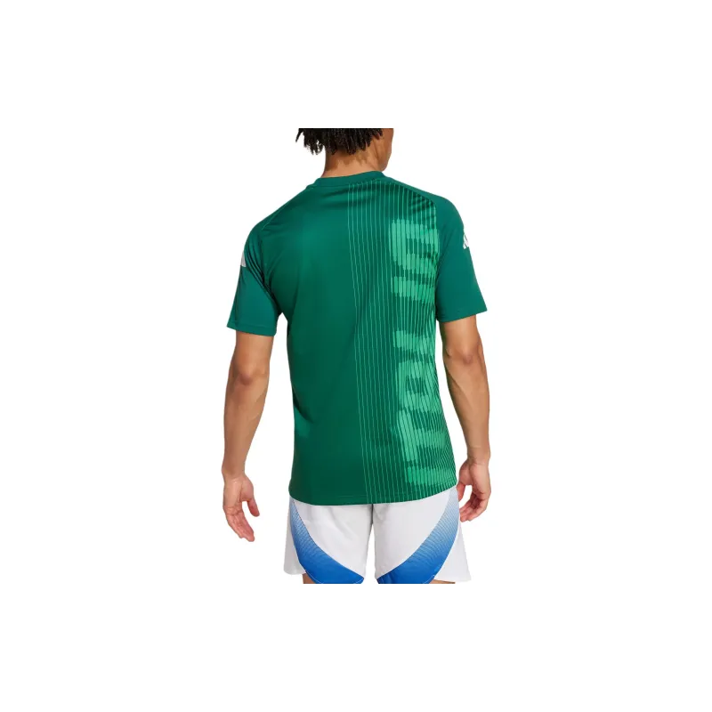Adidas ITALY PRE MATCH JERSEY Soccer Jerseys Men's Dark Green-3