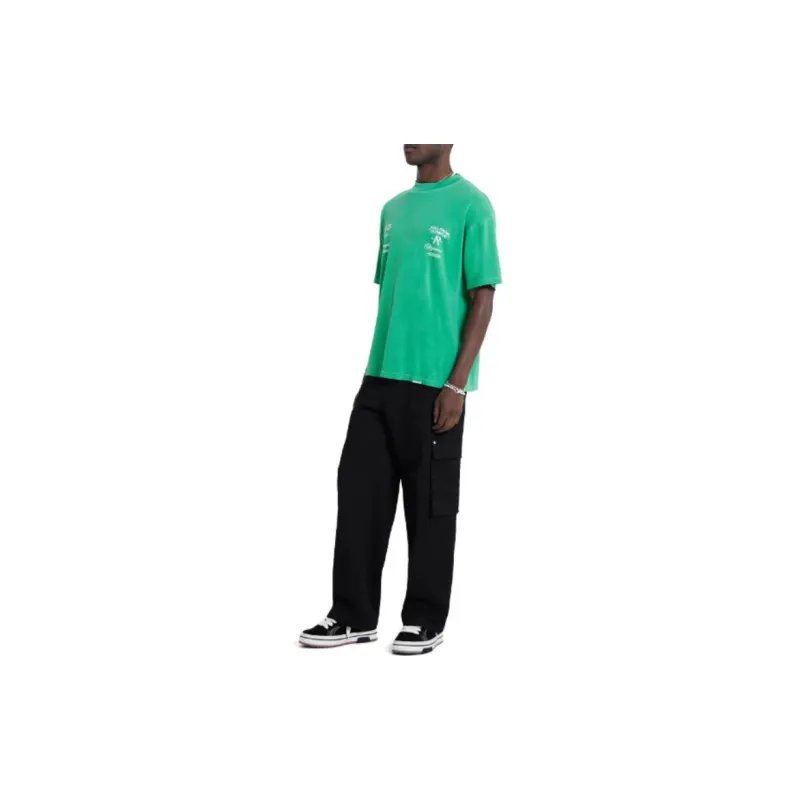 REPRESENT T Shirts Men Green-4
