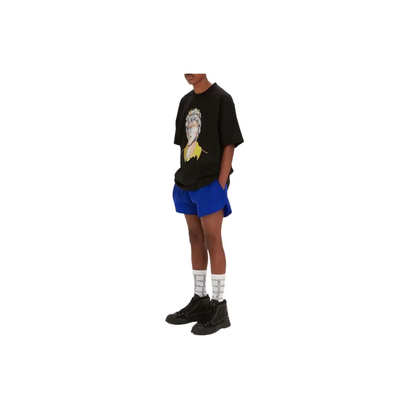 JW Anderson Sports Shorts Men Blue-2