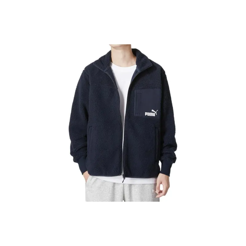 PUMA Velvet Jackets Unisex Dark Blue-1
