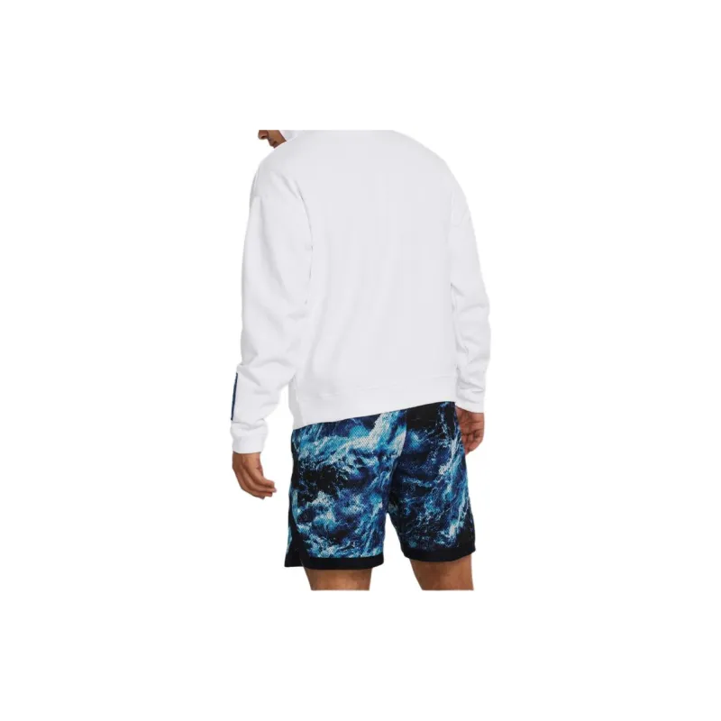 Under Armour x LIXIAOLONG LIANMINGKUAN UA Spring Collection Bruce Lee Collaboration Sweatshirt Men's White-3