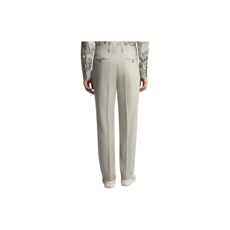 ETRO Tailored Wool Trousers-4