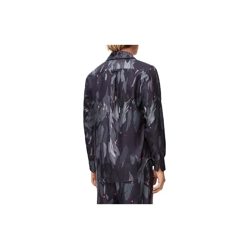 LOEWE x HAERDEYIDONGCHENGBAO SS23 Shirt Unisex Marine Blue-4