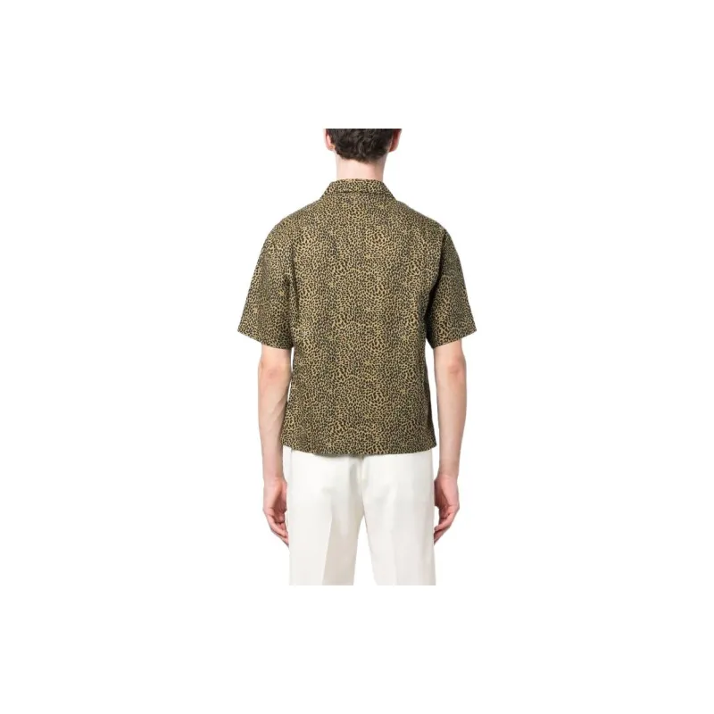 SAINT LAURENT Hawaiian Short-Sleeved Shirt-3