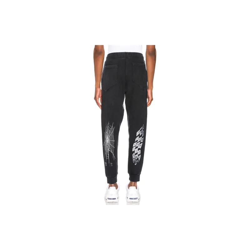 RHUDE Knitted Sweatpants Men Black-3