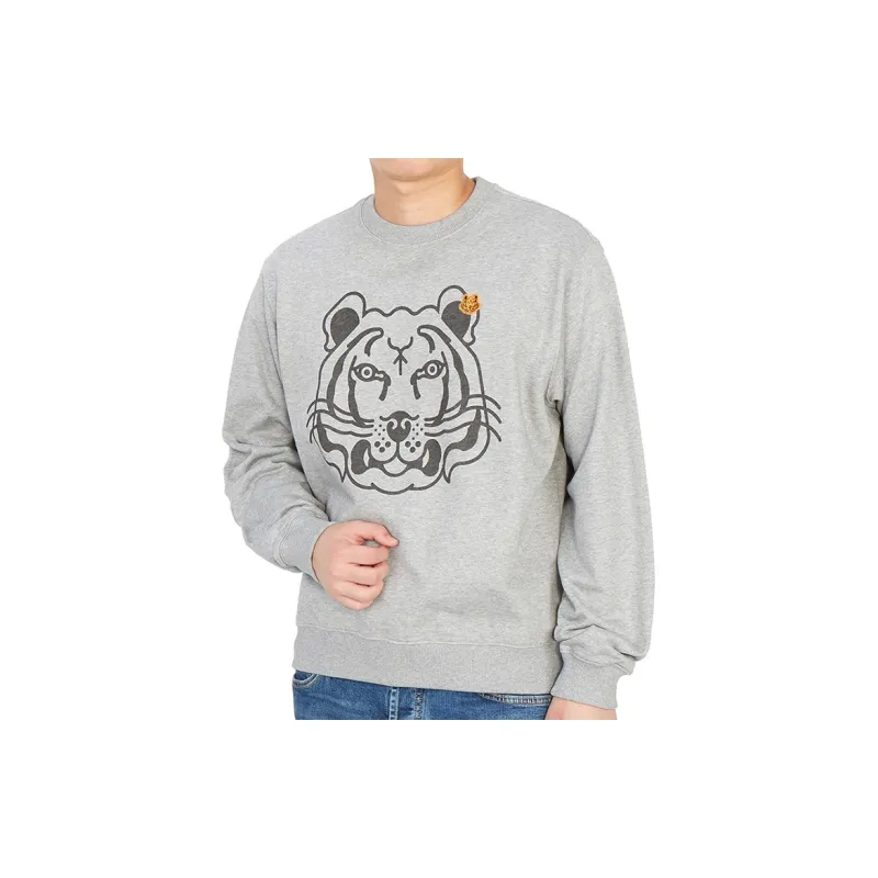 KENZO Sweatshirts Men Gray-6