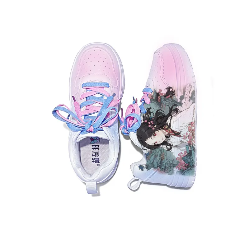 Cold Cicadas Yesterday Lightweight And Breathable Low-Top Casual Shoes Unisex-4