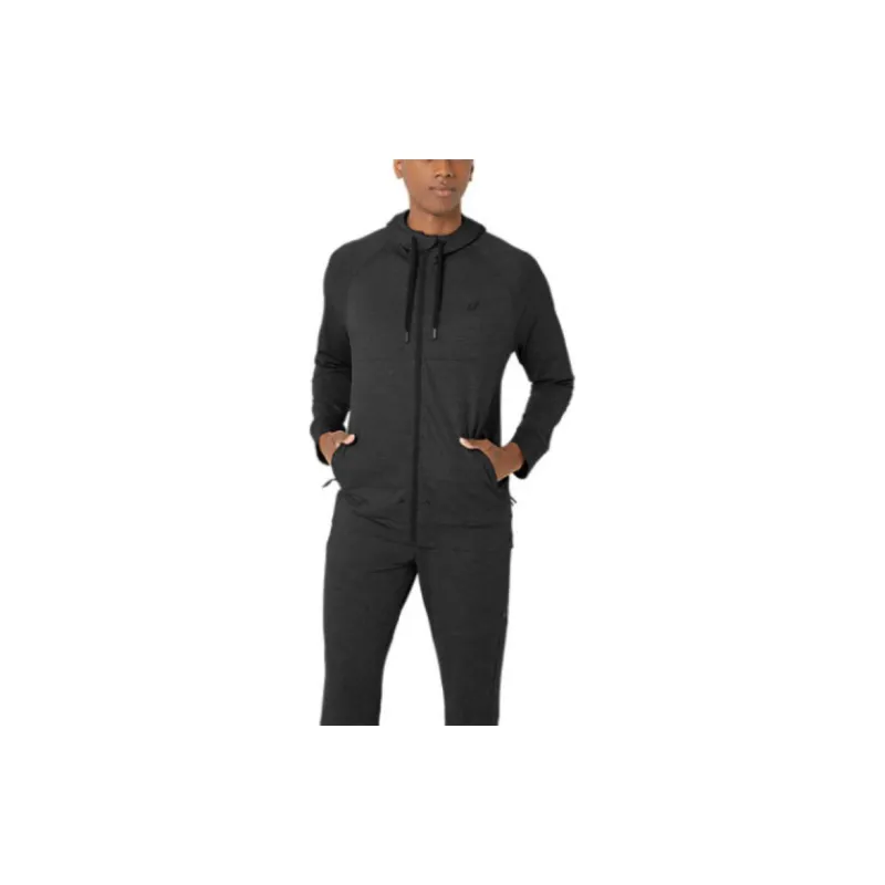 Asics Tech FZ Hoodie 2.0 Jackets Coats Men's Gray-1