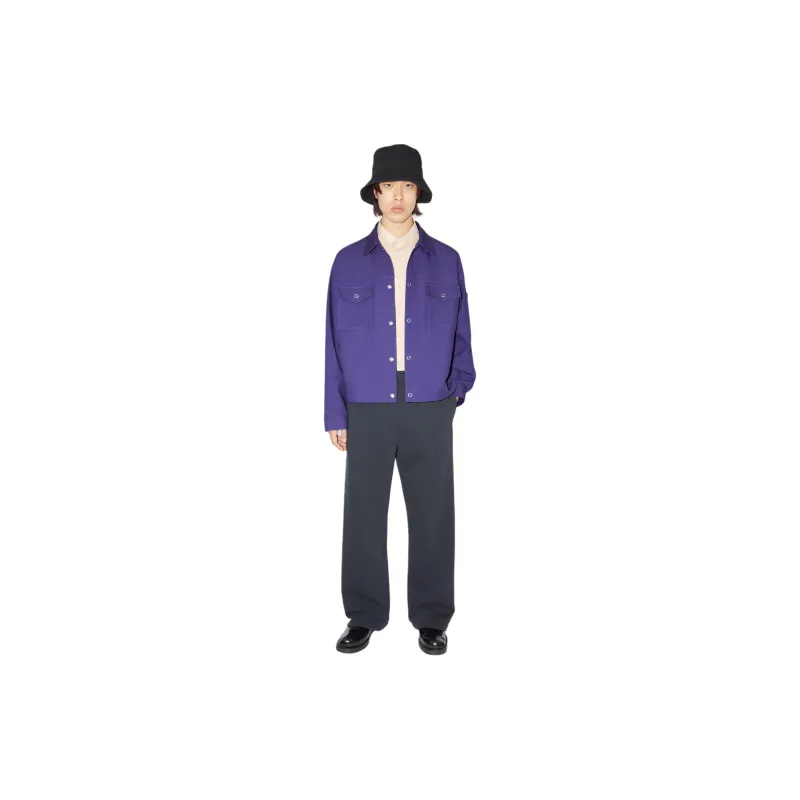 Acne Studios Jackets Men Purple-1