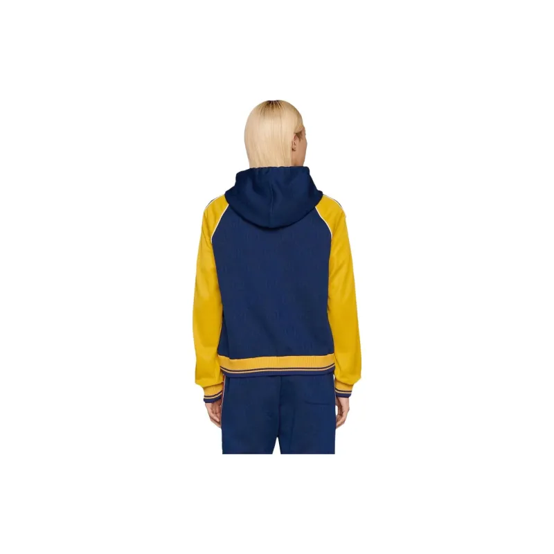 GUCCI Gg Supreme Colorblock Hoodie-5