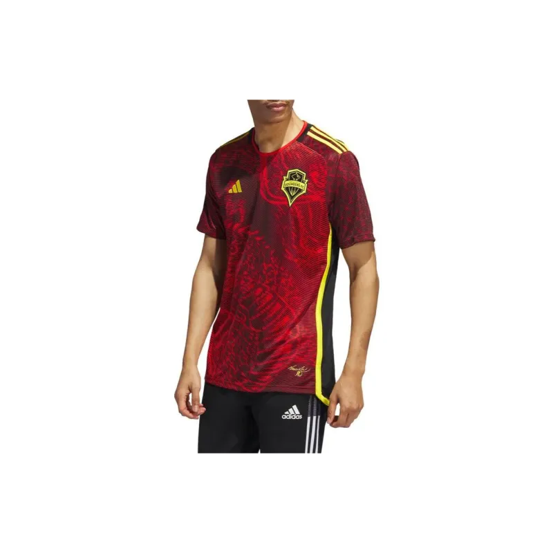 Adidas Seattle Sounders FC T-Shirt Men's Red-3