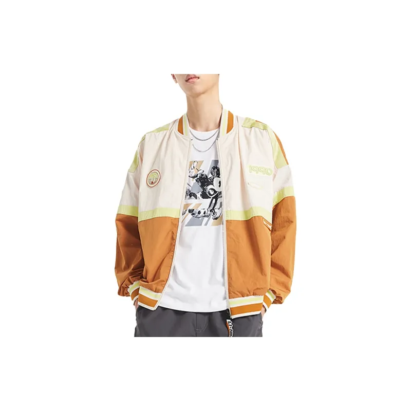 LiNing Sports Fashion Collection Jacket Men's Tan-3