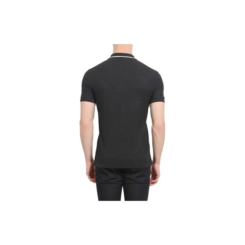 Burberry Polo Shirts Men Black-3