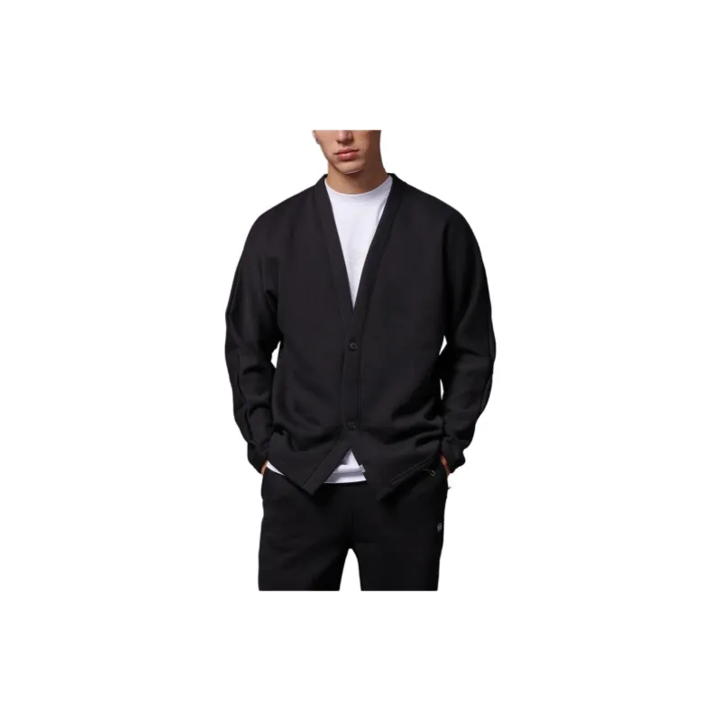 Dolly Noire Tao Kimono Sweatshirt Jackets & Coats Men's Black-2