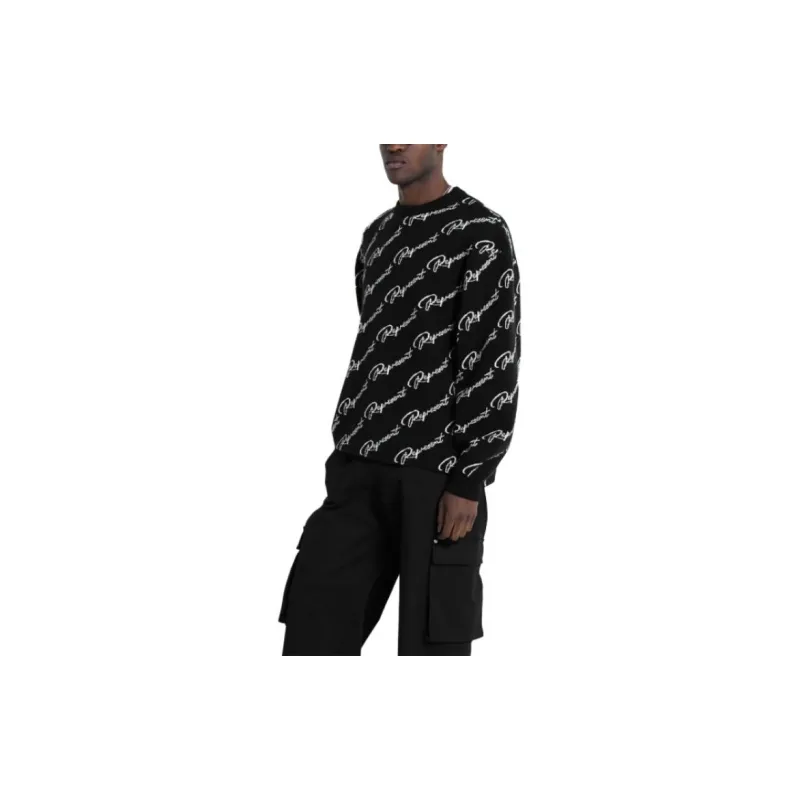 REPRESENT Sweaters Men Black-3