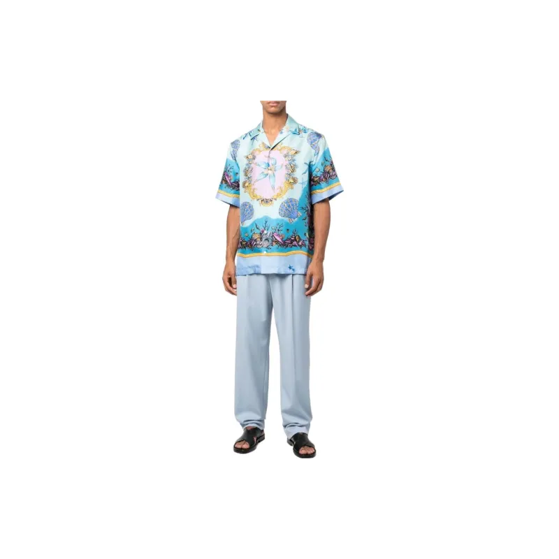 VERSACE Trésor De La Mer Silk Shirt-1