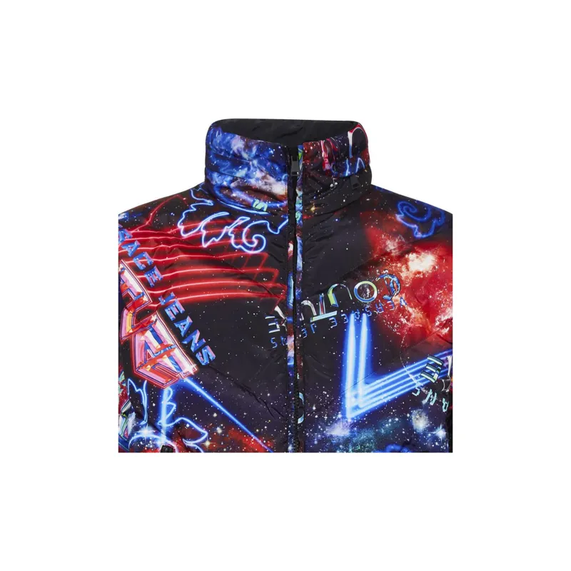 VERSACE JEANS COUTURE Motif print Down filled Jacket-5
