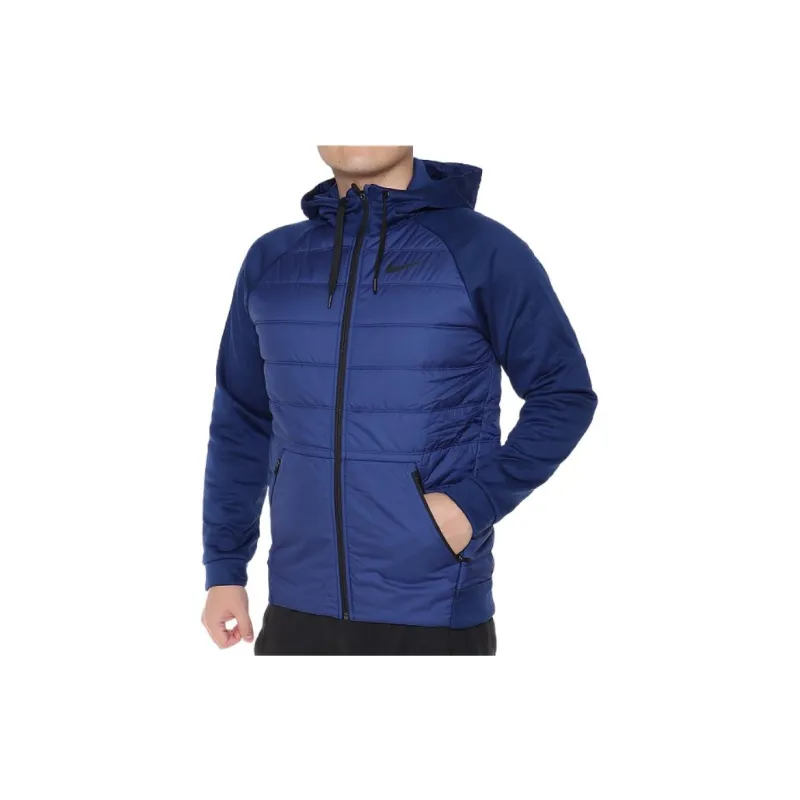 Nike Puffer Jackets Men Blue-1