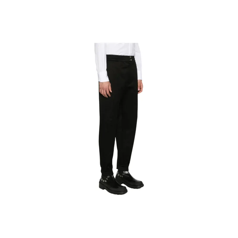 Alexander McQueen Mid Rise Tapered Leg Trousers-3