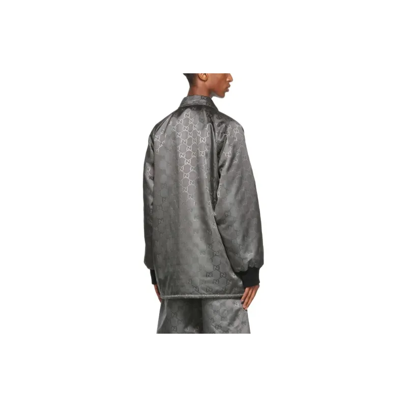 GUCCI Jackets Men Gray-2