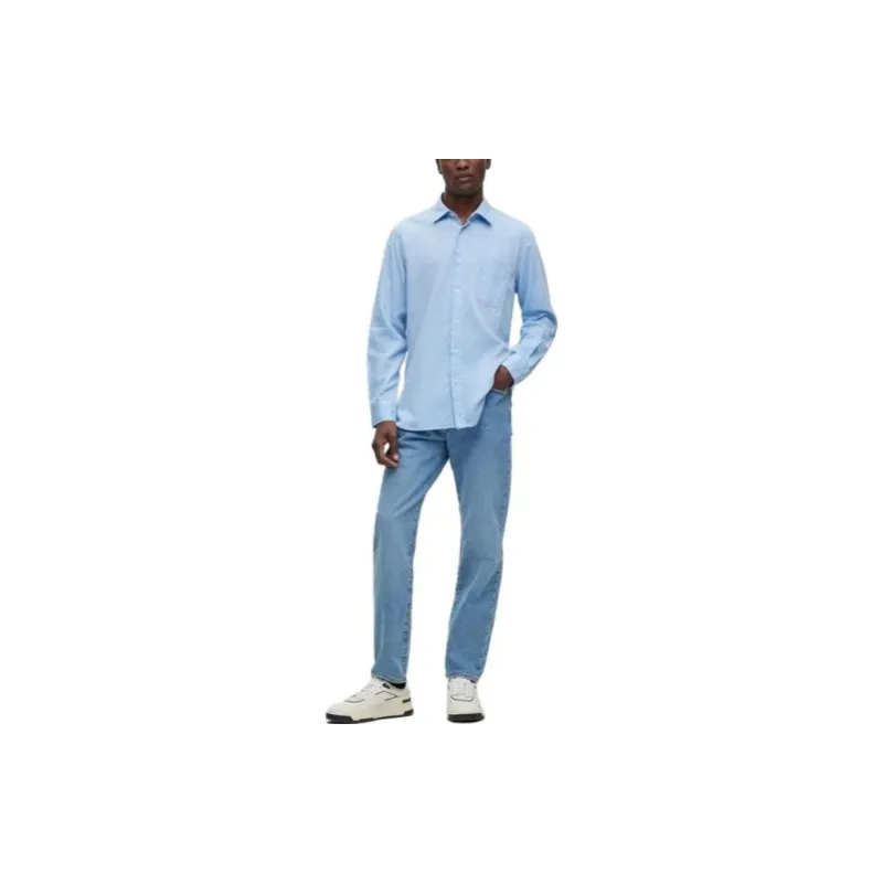 HUGO BOSS Shirts Unisex Blue-1