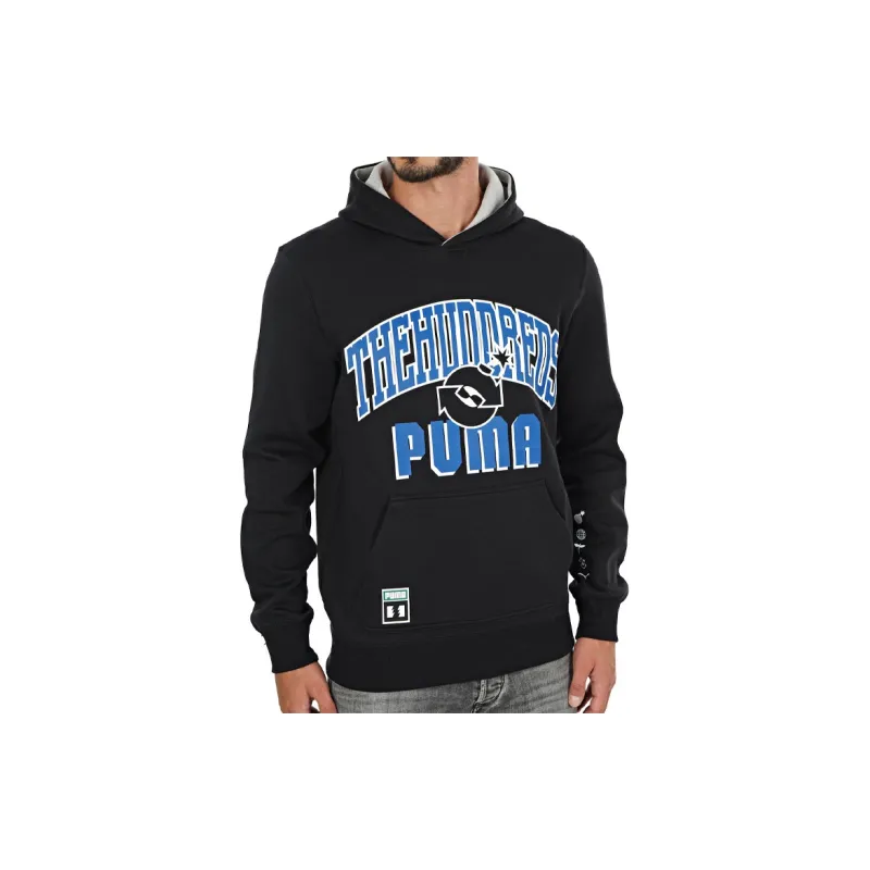 The Hundreds X PUMA Sweatshirts Men Black-4