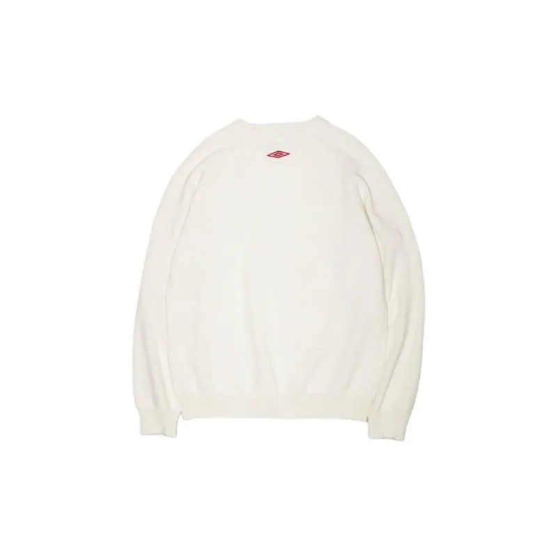 Umbro x JOURNAL STANDARD FW24 UMBRO EX STADIUM Sweater Unisex White-1