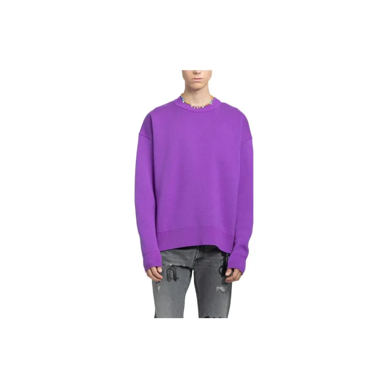 PALM ANGELS Palm Tree Intarsia Knit Crewneck Jumper-2
