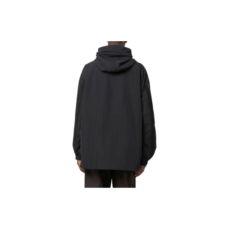 Burberry Logo Print Oversized Windbreaker Jacket-2