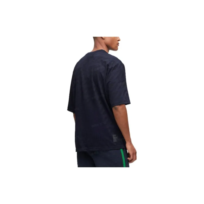 HUGO BOSS x AJBXNG HUGO BOSS X AJBXNG SS23 T Shirt Men's Marine Blue-3