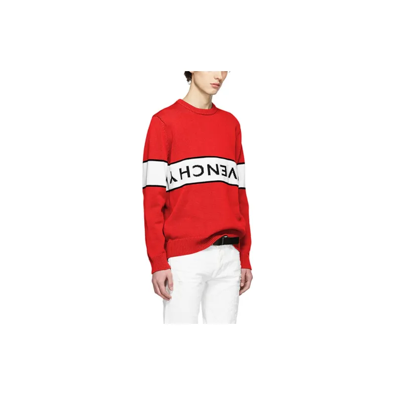Givenchy Sweaters Men Red-4