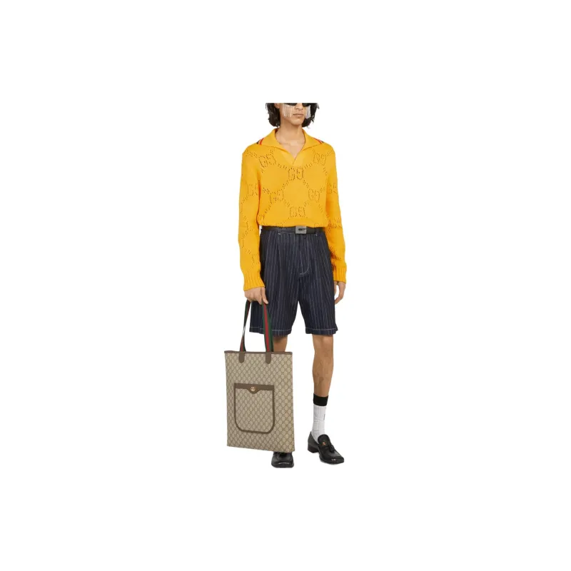 GUCCI SS23 Sweater Men's Canary Yellow-1
