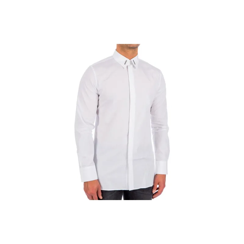 Givenchy Shirts Men White-3
