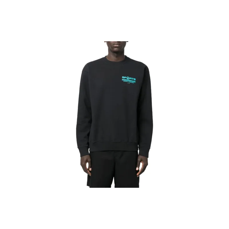 SPORTY & RICH Logo print Long sleeve Sweatshirt-3