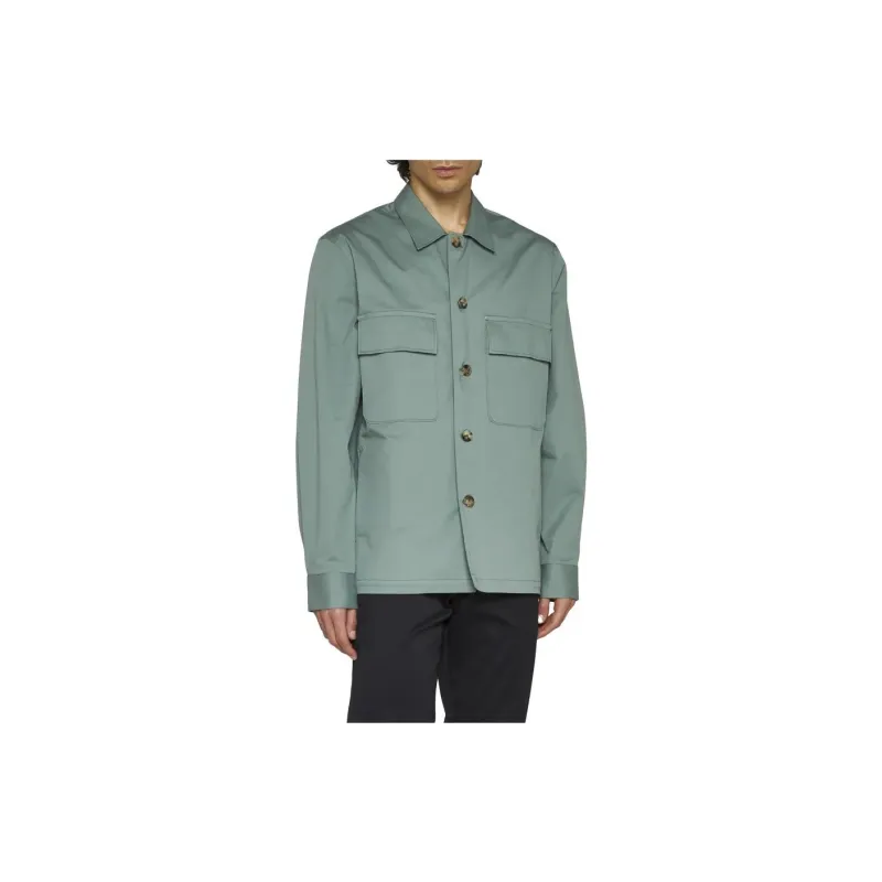 Paul Smith Shirts Men Green-1
