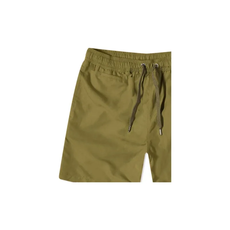 Burberry Casual Shorts Men Green-4