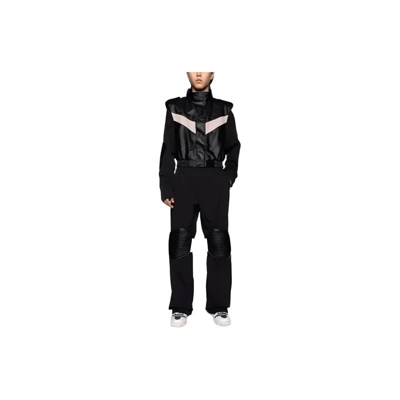 Reebok Vector Panelled Biker Jacket-3