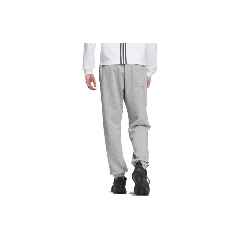 Adidas Knitted Sweatpants Unisex Gray-2