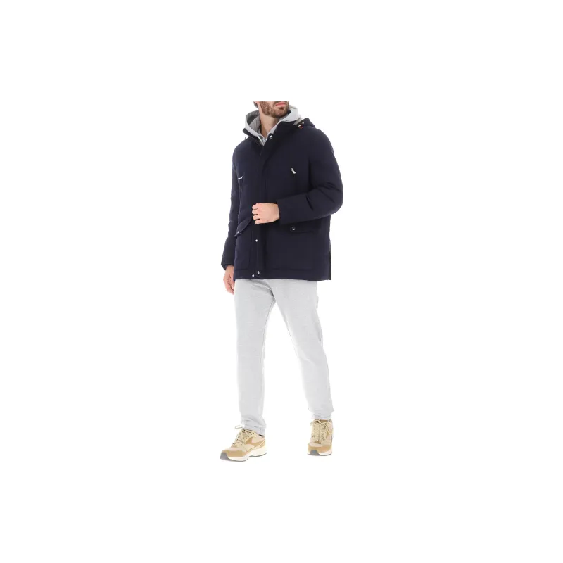 Brunello Cucinelli Concealed Fastened Hooded Parka-1