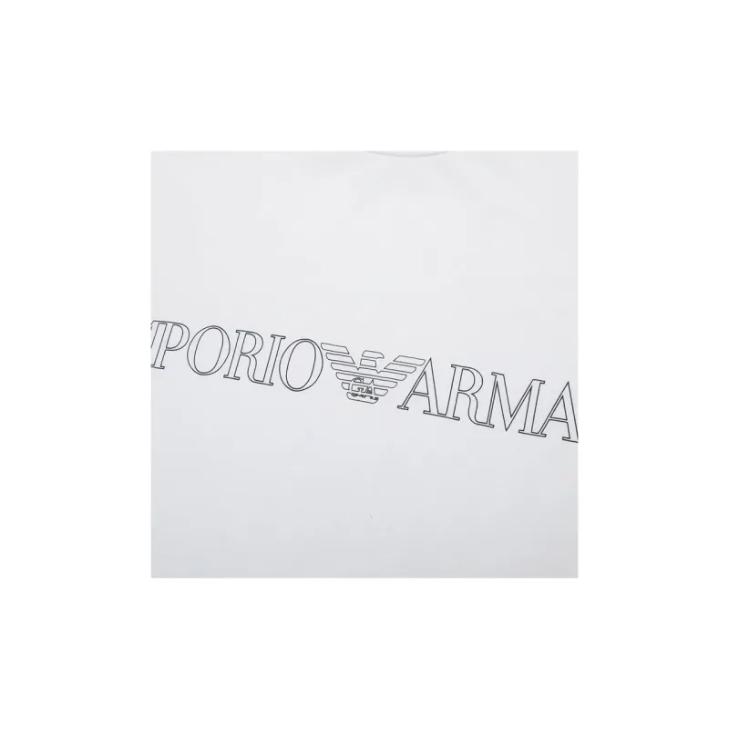 EMPORIO ARMANI Regular T Shirt Men's White-4