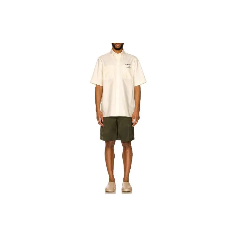 Burberry Shirts Men Beige-2