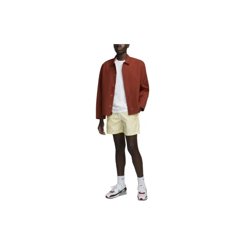 Nike SPORTSWEAR TECH PACK Casual Shorts Men Lemon Chiffon-2