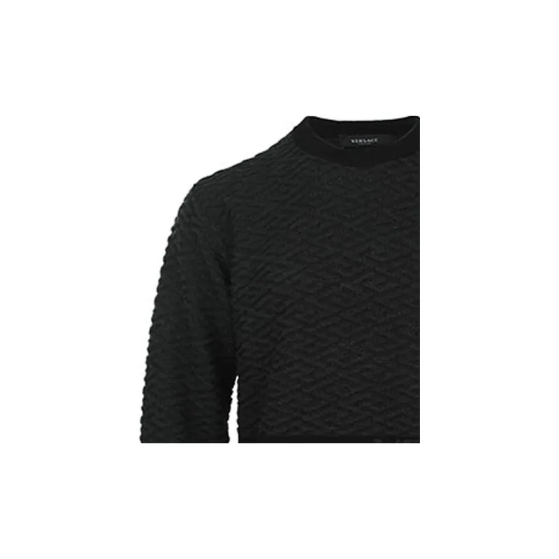 VERSACE FW22 Knitwear Men's Dark Gray-3