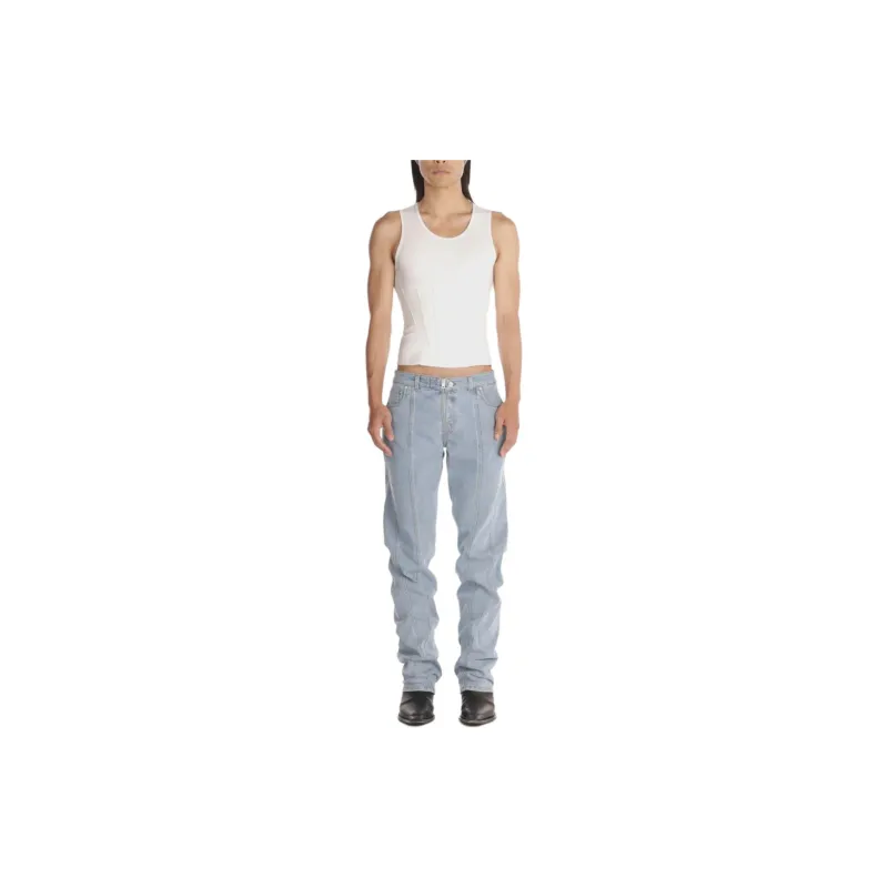Mugler SS24 Jeans Men's Light Blue-2