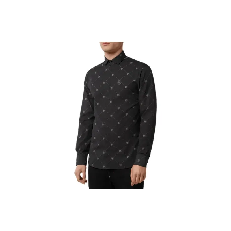 PHILIPP PLEIN SS23 Shirt Men's Black-2