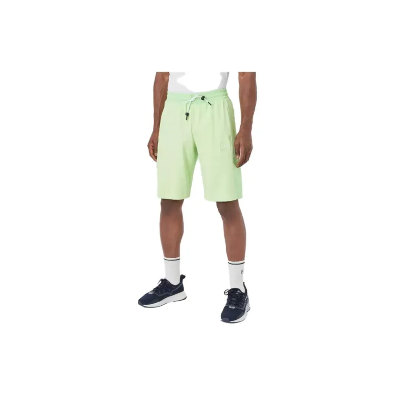 EMPORIO ARMANI Casual Shorts Men Neon Green-3