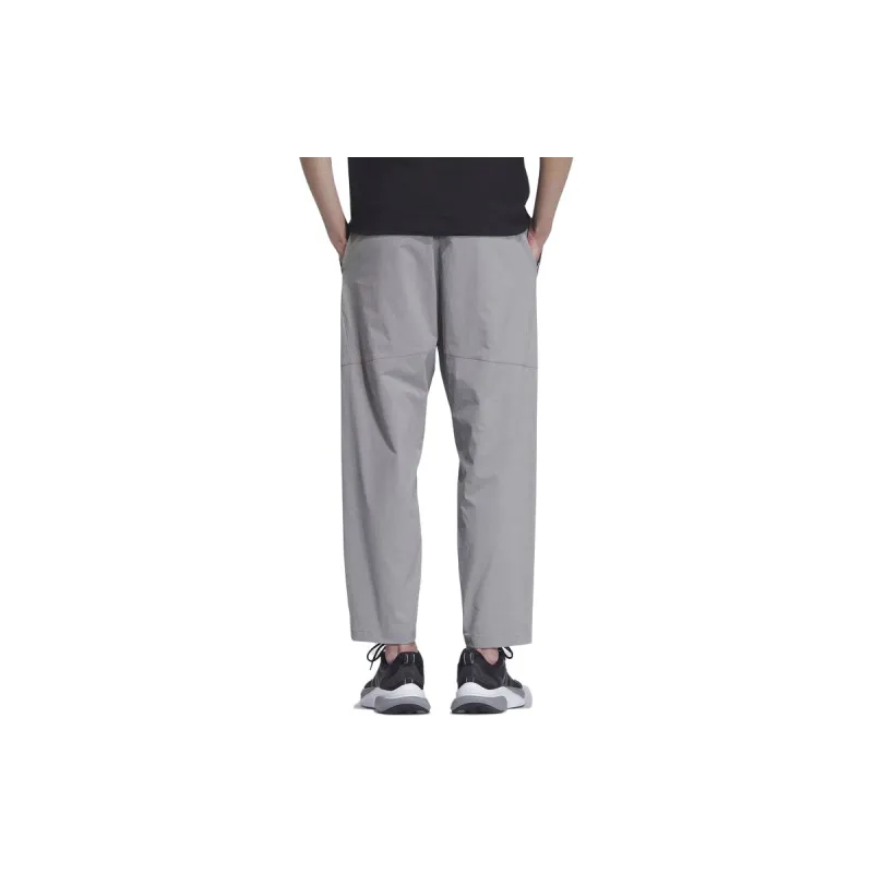 Adidas Casual Pants Men Gray-3